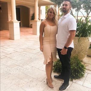 Shop Fletch nude dress | MOVING SALE, MUST GO!